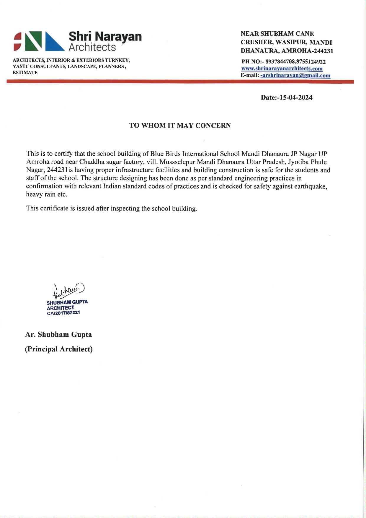 Certificate of Renewal of Society